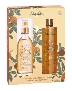 Melvita Coffret Or Bio Duo Sublimateur Corps Noël 2023