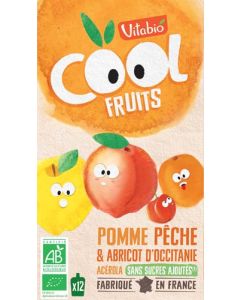 Vitabio  Cool Fruits - Pomme Pêche & Abricot d'Occitanie Acérola 1080g