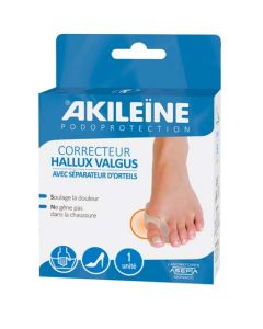 Akileine Correcteur Hallux Valgus Séparateur l'unité
