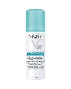 Vichy Aérosol Anti Transpirant 48H Anti Traces Jaunes et Blanches Anti Effet Carton