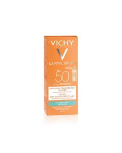Vichy Capital Soleil Bb Émulsion Toucher Sec Teintée SPF50 Tube 50 ml