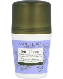 Sanoflore Déodorant 24h Coton 50ml
