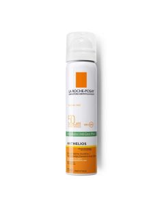 La Roche-Posay Anthelios Crème Solaire en Brume Fraîche Anti-Brillance Visage SPF 50 Aérosol Avec Parfum 75 ml