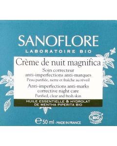 Sanoflore Magnifica Crème de Nuit Anti-Imperfections 50ml
