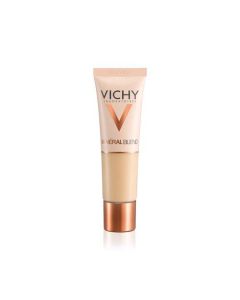 Vichy Minéralblend Fond de Teint Hydratant Teint Frais Tube 30 ml Teinte 03 Gypsum