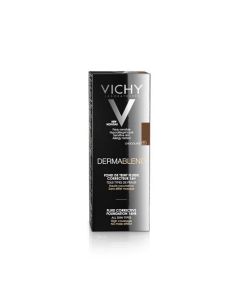 Vichy Dermablend Fond de Teint Fluide Correcteur Tube 30 ml Teinte 85 Chocolate