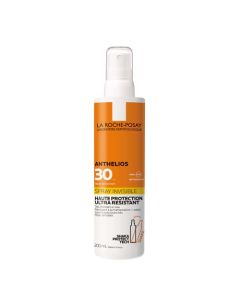 La Roche-Posay Anthelios Crème Solaire en Spray Invisible Corps SPF 30 Avec Parfum 200 ml