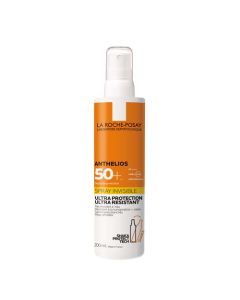 La Roche-Posay Anthelios Crème Solaire en Spray Invisible Corps SPF 50+ Avec Parfum 200 ml