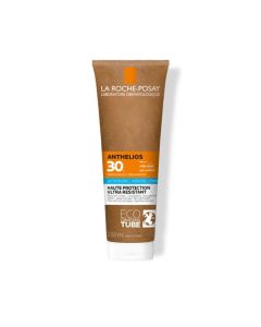 La Roche-Posay Anthelios Crème Solaire en Lait Hydratant Corps SPF 30 Sans Parfum 250 ml Tube Eco-Responsable