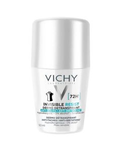 Vichy Déodorant Dermo-Détranspirant Invisible Protect 72h Anti-Tâches Anti-Irritations 50ml
