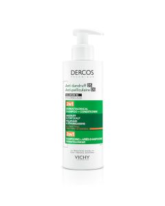 Vichy Dercos Shampoing Démêlant Traitant Pellicules & Démangeaisons 390ml