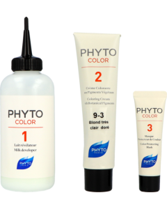 Phyto Phytocolor 9.3 Blond Tres Clair Dore Kit De Coloration Permanente