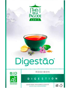 Thés de la Pagode Rooibos Digestao Bio Infusettes x60