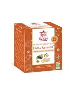 Thés de la Pagode Infusion Elixir du Samouraï 18 sachets