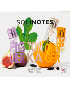 Solinotes Coffret Découverte Figuier Tonka Fleur D'Oranger Noël 2024