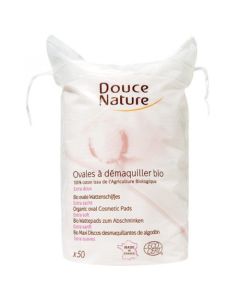 Douce Nature Ovales à Démaquiller Bio x50