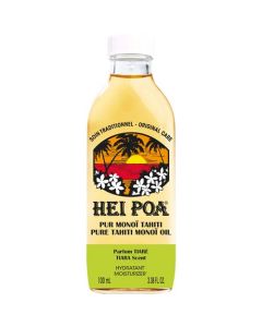 Hei Poa Pur Monoï Tiaré Avec Fleur 100ml