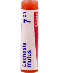Boiron Lachesis (mutus) 7ch Globules 1g