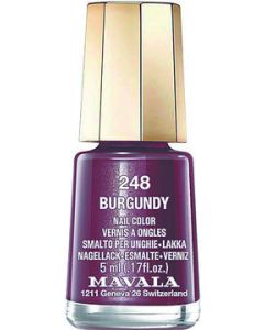 Mavala Mini Vernis 248 Burgundy 5ml