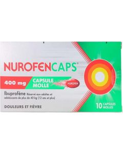 Nurofencaps 400mg 10 capsules