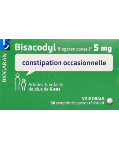 Biogaran Conseil Bisacodyl 5mg Comprime 30
