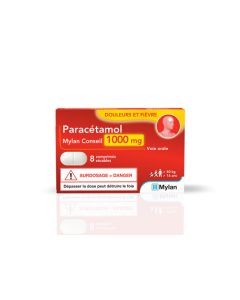 Viatris Paracetamol 1000 mg 8 comprimés