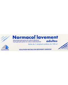 Normacol Lavement Adultes Solution Rectale 130ml