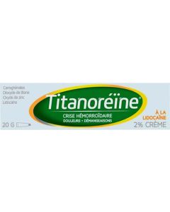 Titanoreine Lidocaïne 2% Crème 20g