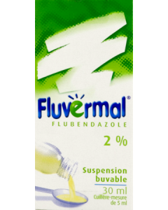Fluvermal 2% Suspension Buvable 30ml