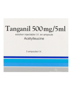 Tanganil 500mg/5ml Solution Injectable IV Ampoules x5
