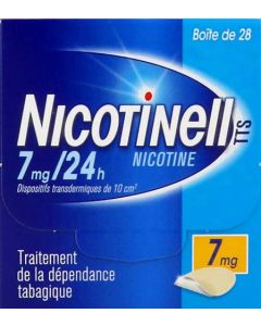 Nicotinell TTS 7mg/24H Dispositif Transdermique x28