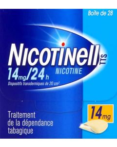 Nicotinell TTS 14mg/24h Dispositif Transdermique x28