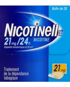 Nicotinell TTS 21mg/24h Dispositif Transdermique x28