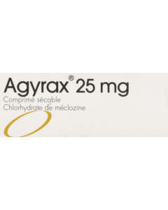 Agyrax 25mg Comprimés Sécables x15
