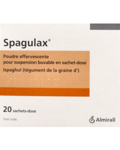 Spagulax Poudre Effervescente Pour Suspension Buvable Sachets x20