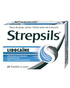 Strepsil Lidocaïne 24 pastilles