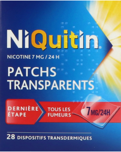 Niquitin 7mg/24heures Dispositif Transdermique 28