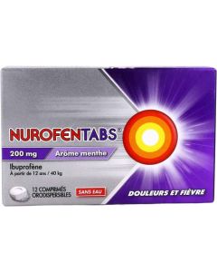 Nurofentabs 200mg 12 comprimés