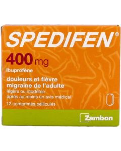 Spedifen 400mg 12 comprimés