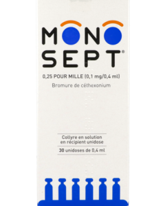 Monosept 0,025% Unidoses x30