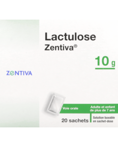 Zentiva Lactulose 10g/15ml Solution Buvable Sachets x20