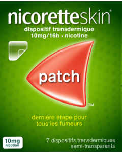 NicoretteSkin 10mg/16heures Patch x7