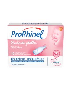 ProRhinel Embouts Jetables pour Mouche Bébé x10