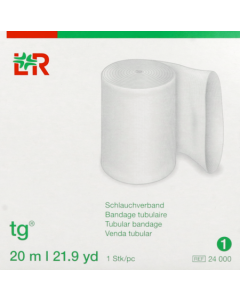 Lohmann Tg Jersey Tubulaire Blanchi 20m X 1cm4