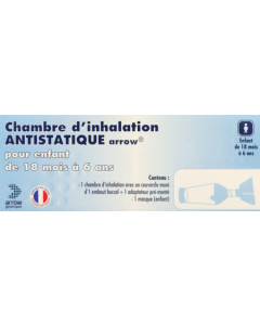 Arrow Chambre Inhalation Antistatique Enfant 18m/6ans