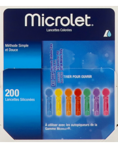 Microlet Lancette Pour Microlet 2 X200