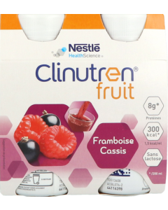 Clinutren Fruit Framboise Cassis 200ml X 4