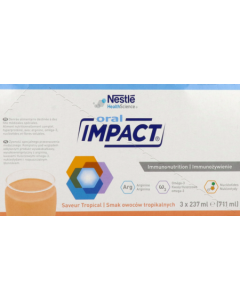 Oral Impact Prêt à Boire Tropical 237ml x3
