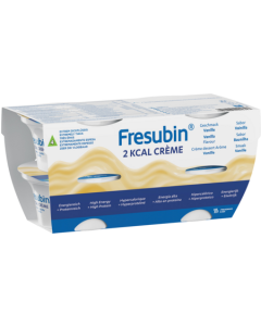 Fresubin 2kcal Creme Sans Lactose Vanille 125g X4