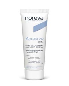 Noreva Aquareva  Crème Riche Hydratante 24H 40ml